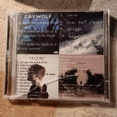 crywolf cd(s) case (unofficial lol)